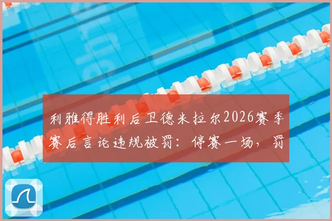 利雅得胜利后卫德米拉尔2026赛季赛后言论违规被罚:停赛一场,罚款5万里亚尔折合人民币多少?具体事件始末深度剖析